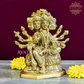 Goddess Gayathri in Brass