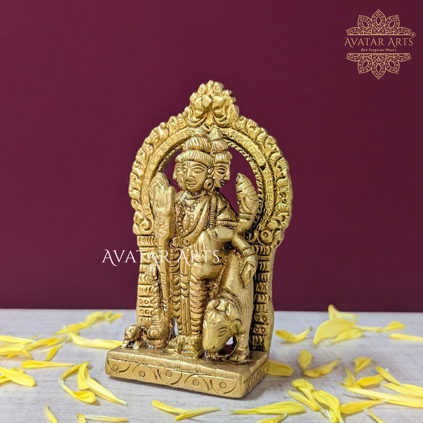 Brass Lord Dattatreya