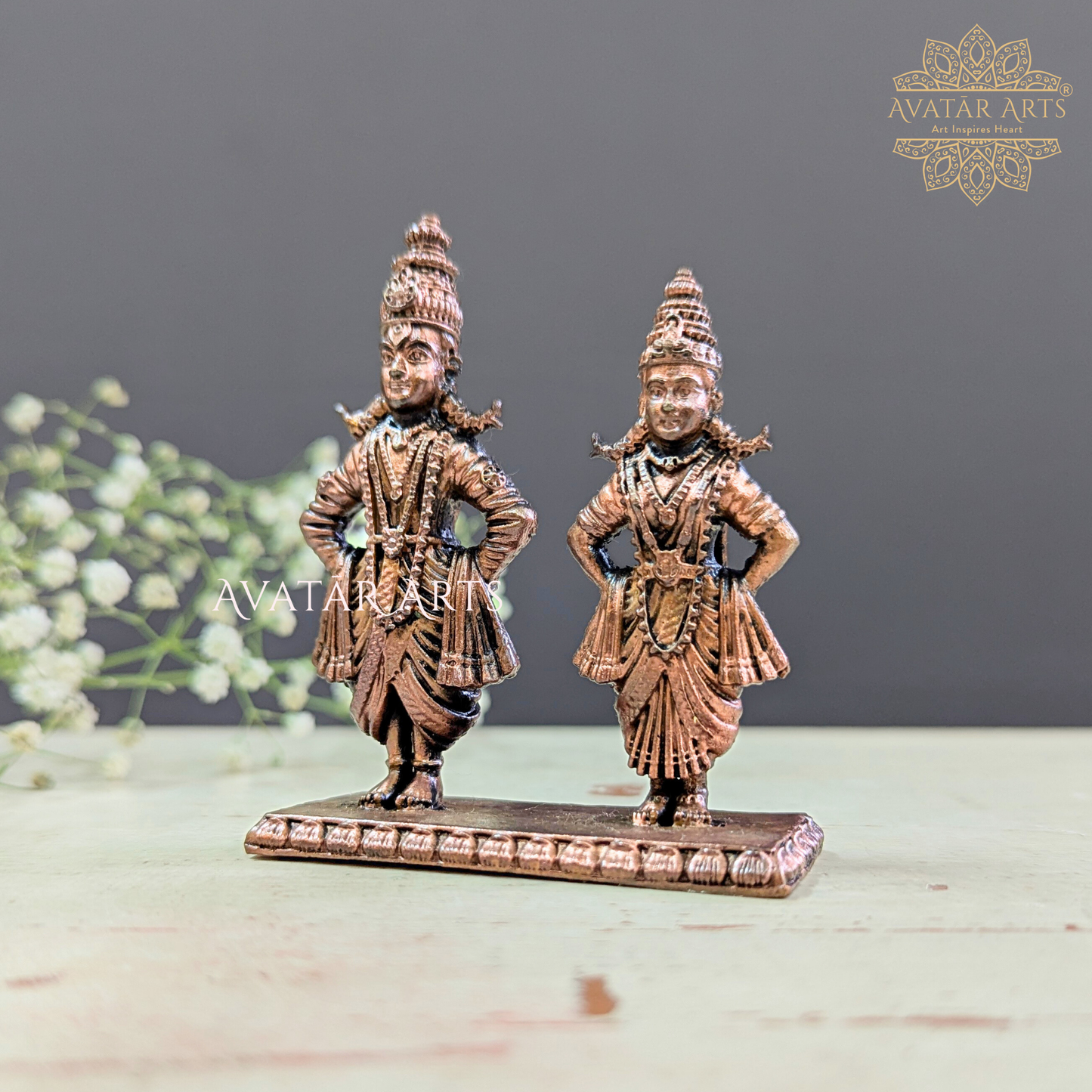 Lord Vithal and Devi Rukmini