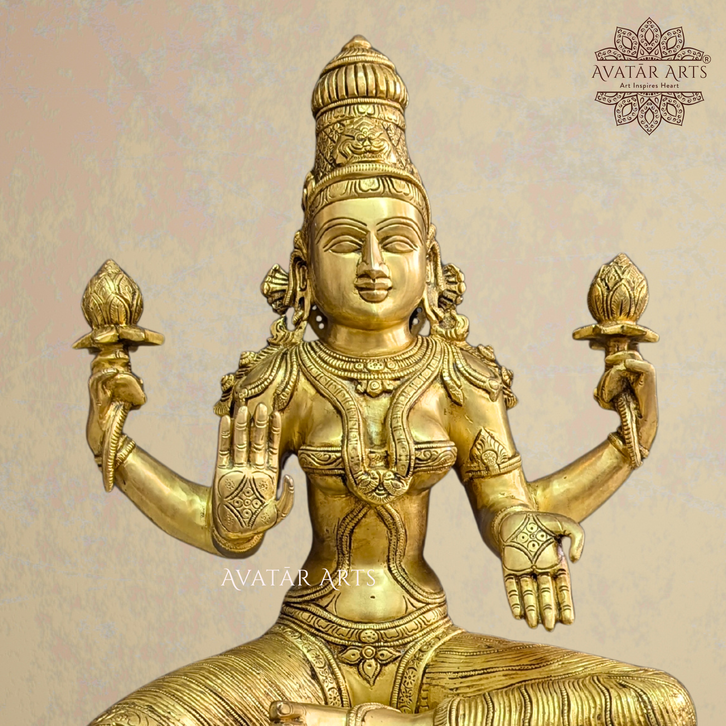 Brass Goddess Lakshmi