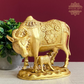 Brass Kamadhenu Cow & Calf