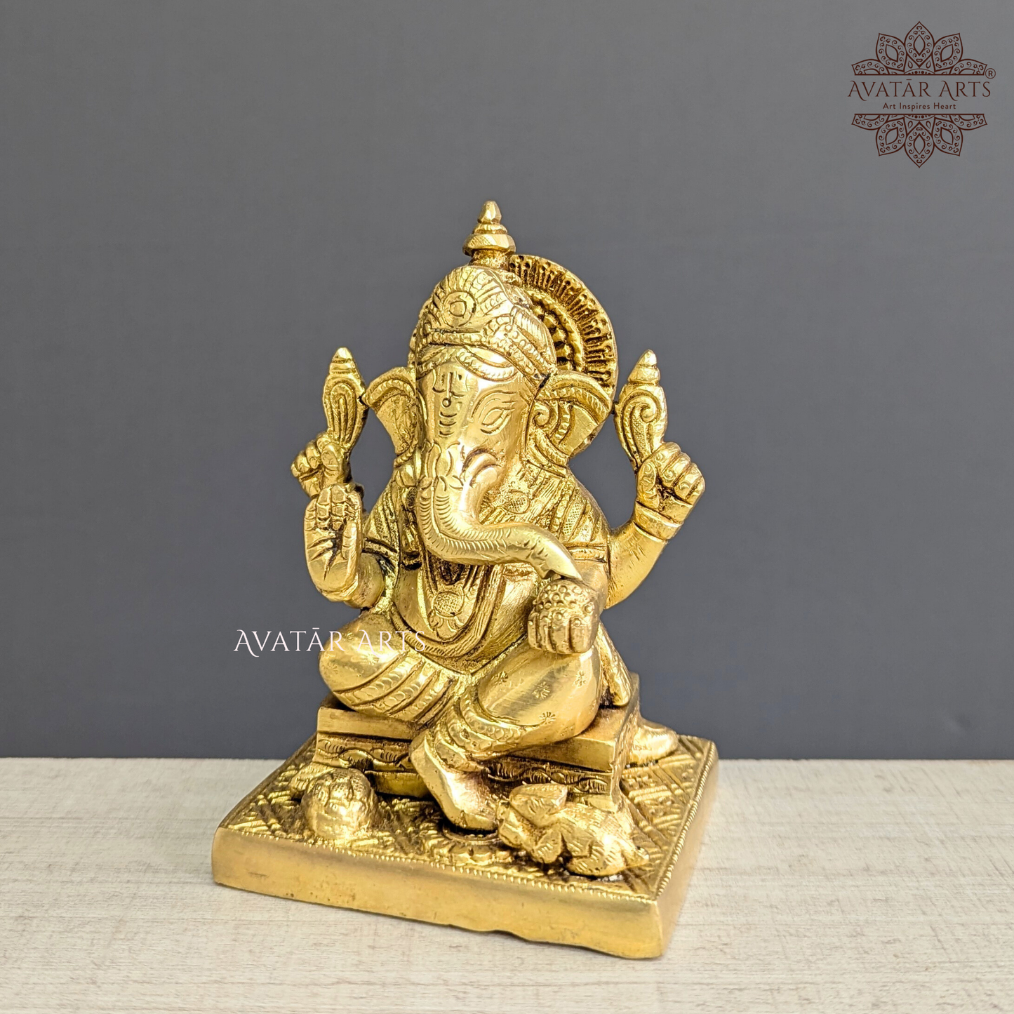 Brass Ganesha for Daily Pooja