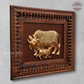 Kamdhenu Cow and Calf Frame