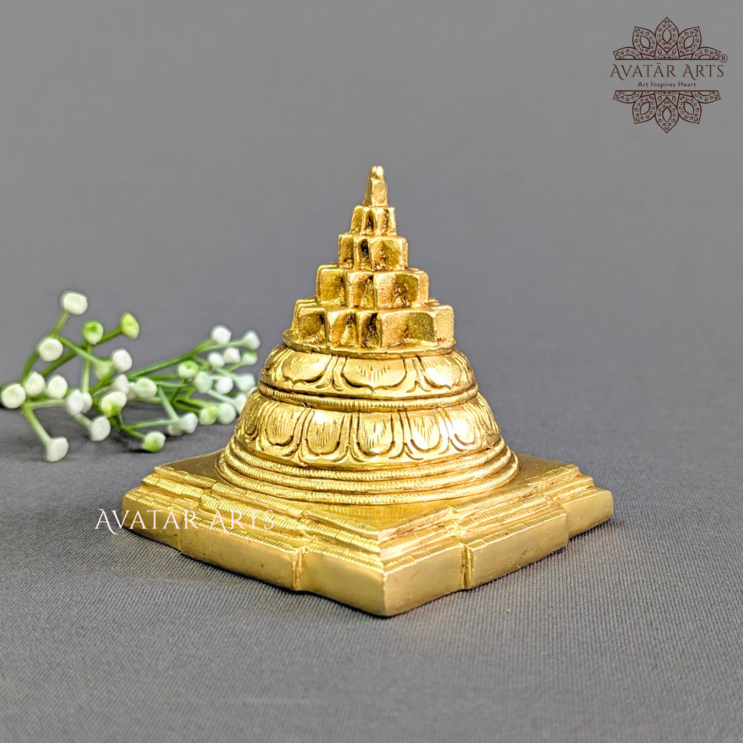 Brass Shree Yantra / Lakshmi Yantra