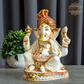 Lord Ganesha Idol in Up Culture Marble