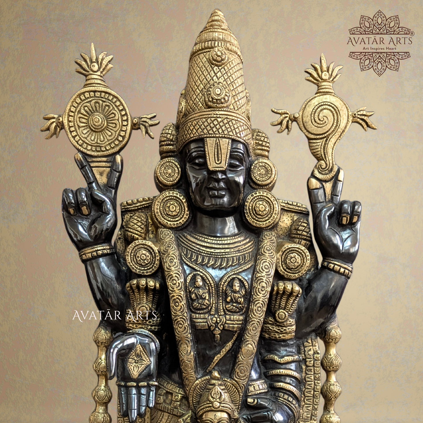 Balaji With Goddess Padmavathi Lakshmi