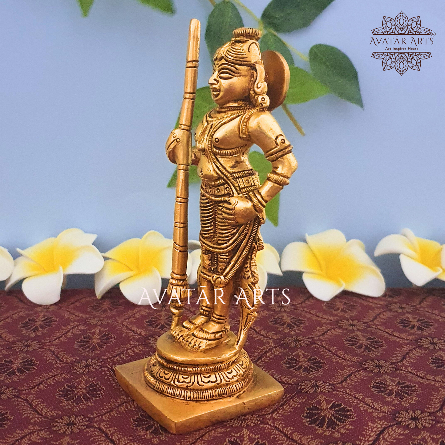 Udupi Krishna idol in Brass