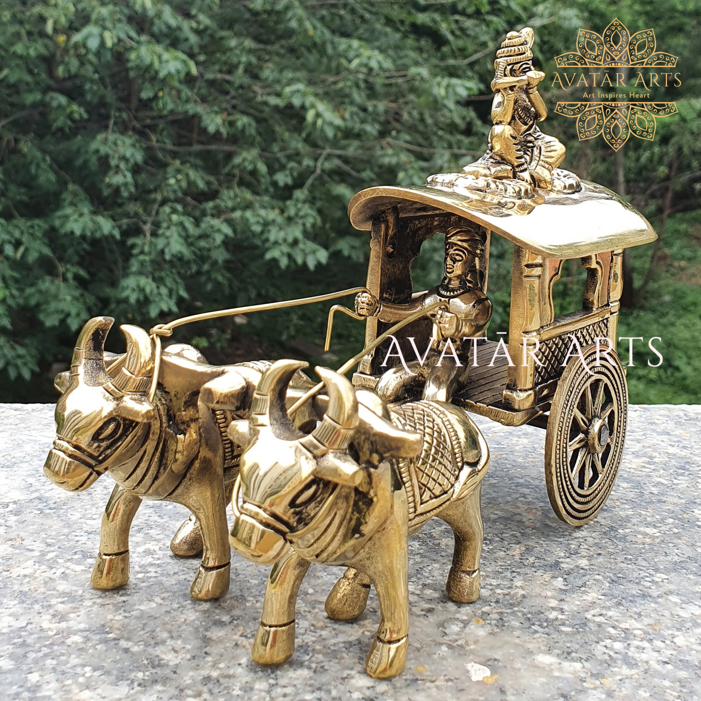 Bullock Cart Lord Krishna