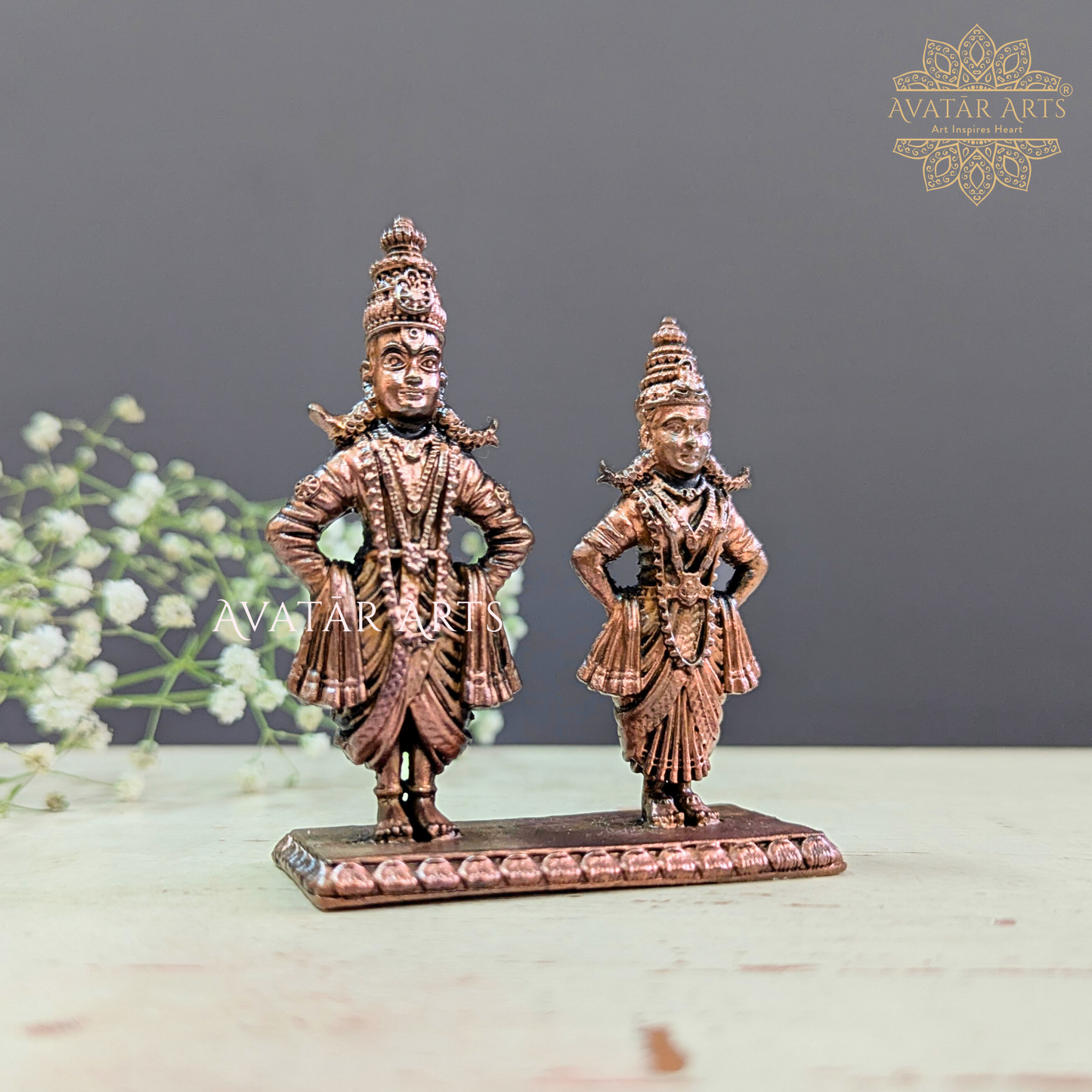 Lord Vithal and Devi Rukmini