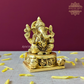 Brass Ganesha idol