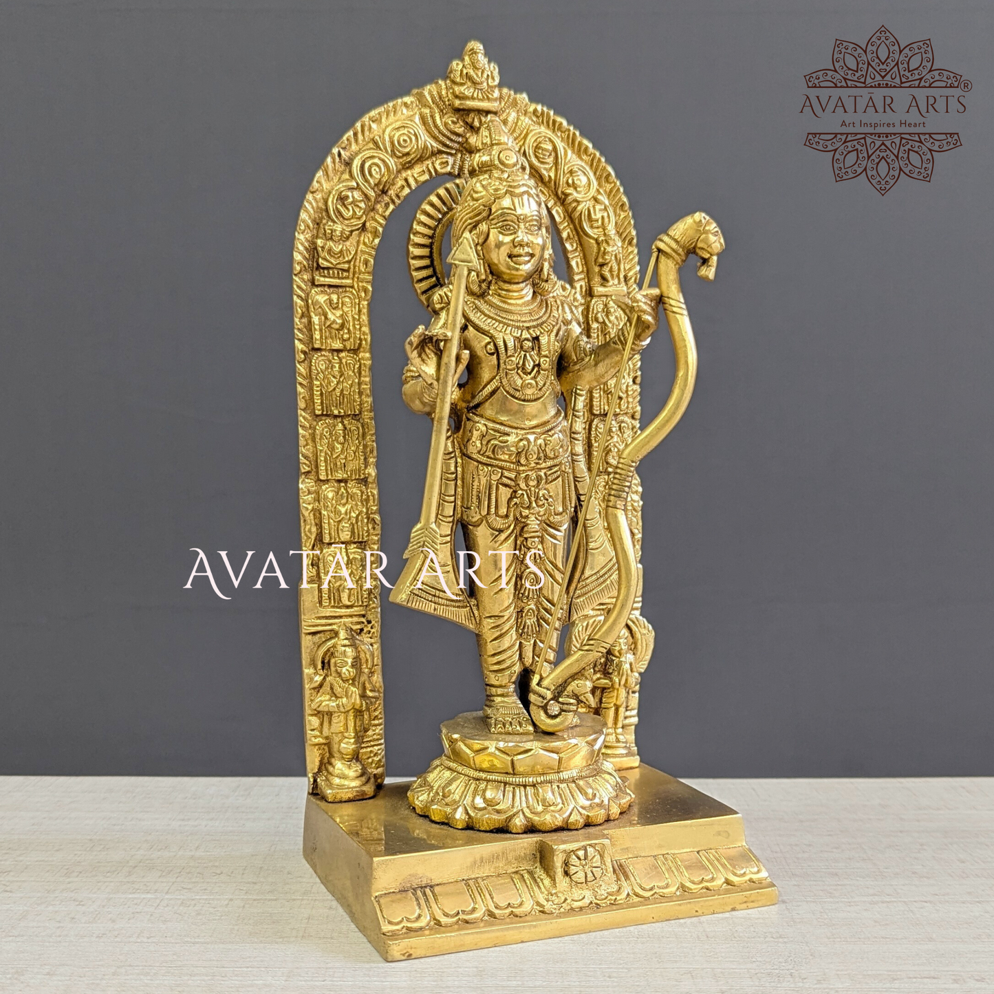 Ayodhya Shree Ram Lalla in Brass