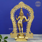 Brass Ardhnarishwara Statue with Arch