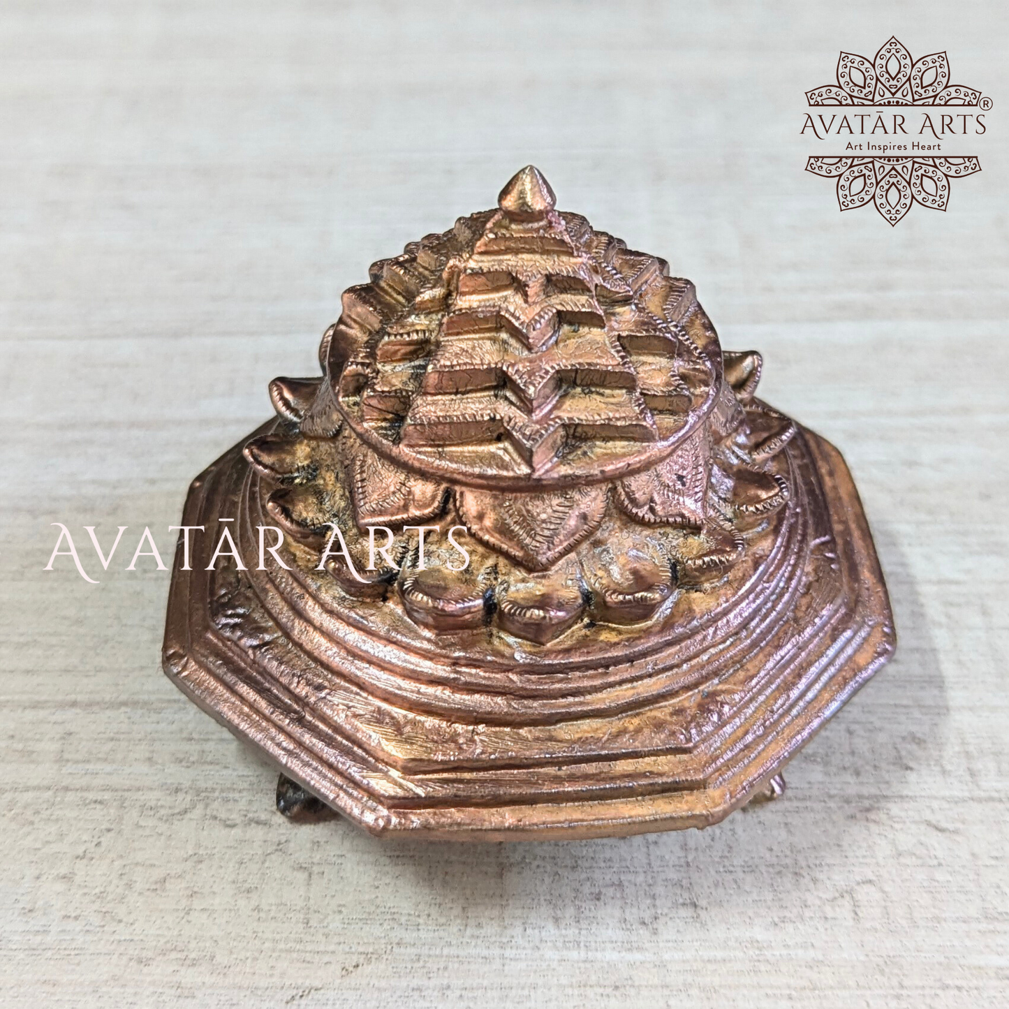 Shree Yantra in Copper