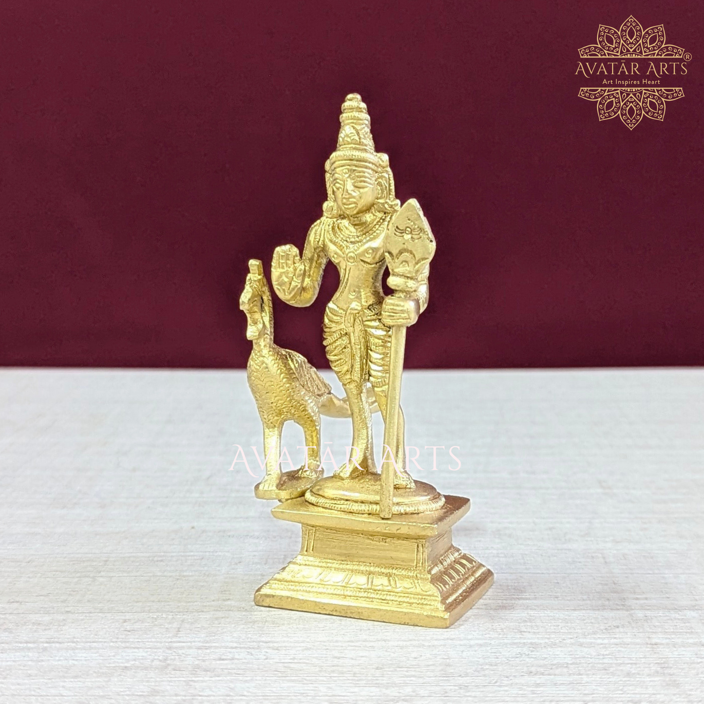 Karthikeya / Murugan Idol in Brass