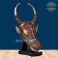 Brass Nandi Mask for Home Decor