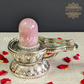 Shivling made of Rose Quartz