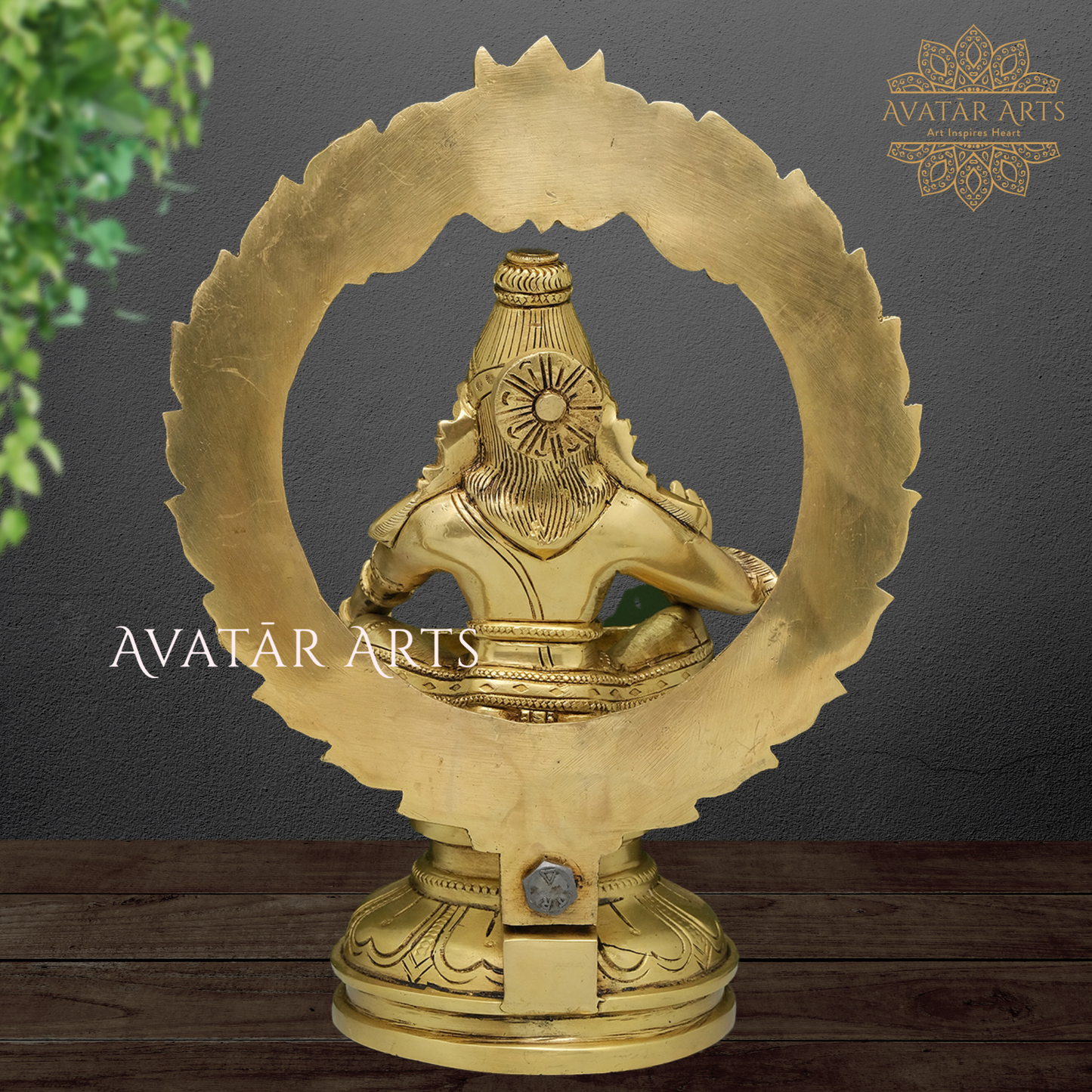 Lord Ayyappa Statue in Brass