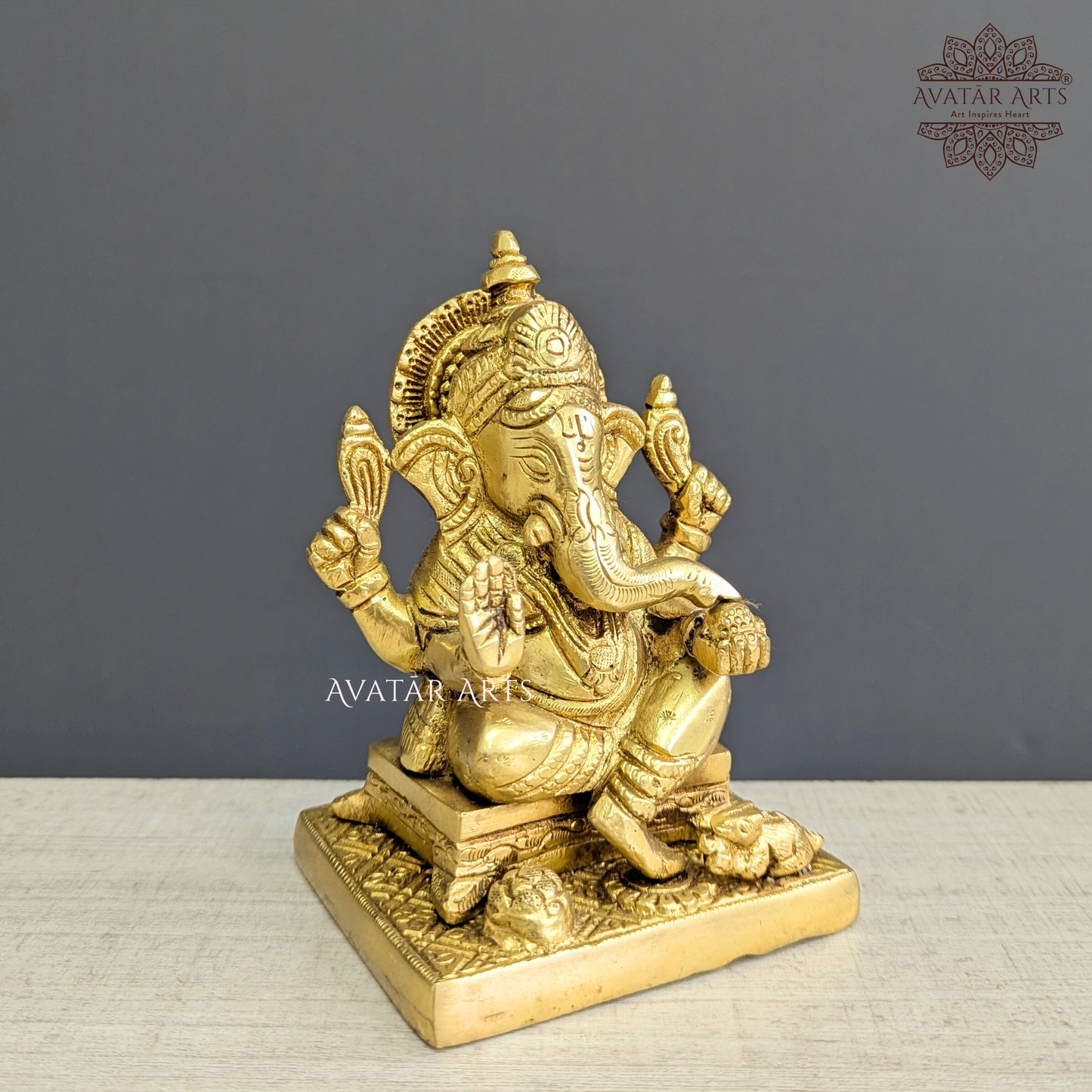 Brass Ganesha for Daily Pooja