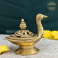 Duck Shape Dhoopdaani/ Insence Burner with Lid