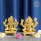 Ganesha Lakshmi idol for Daily Pooja