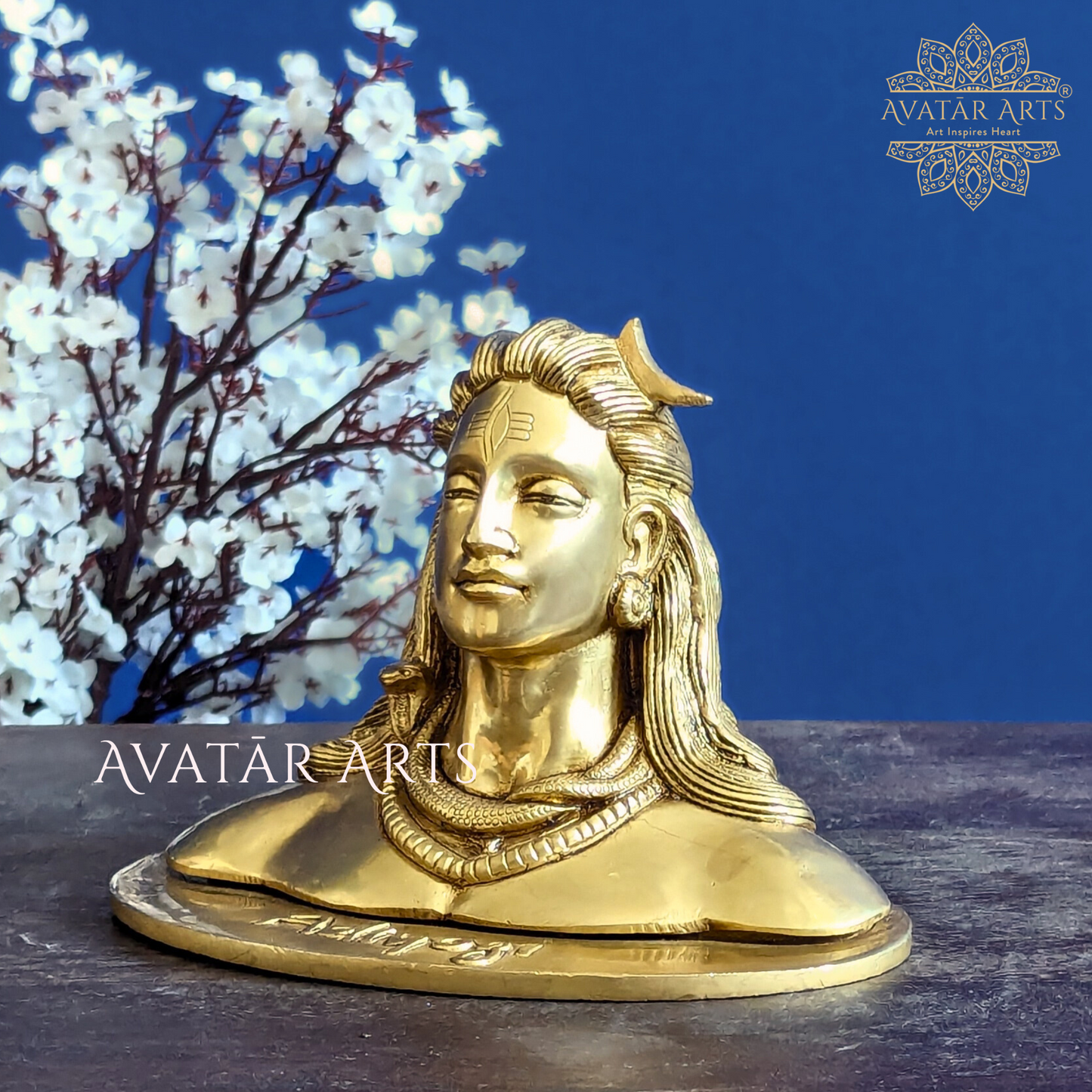 Adiyogi Statue in Brass