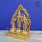 Brass Lord Venkateshwara With Shridevi and Bhudevi