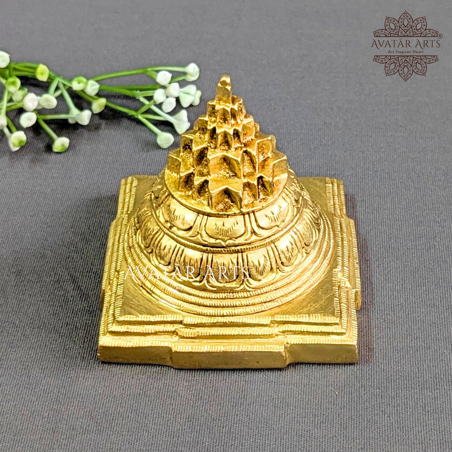 Brass Shree Yantra / Lakshmi Yantra