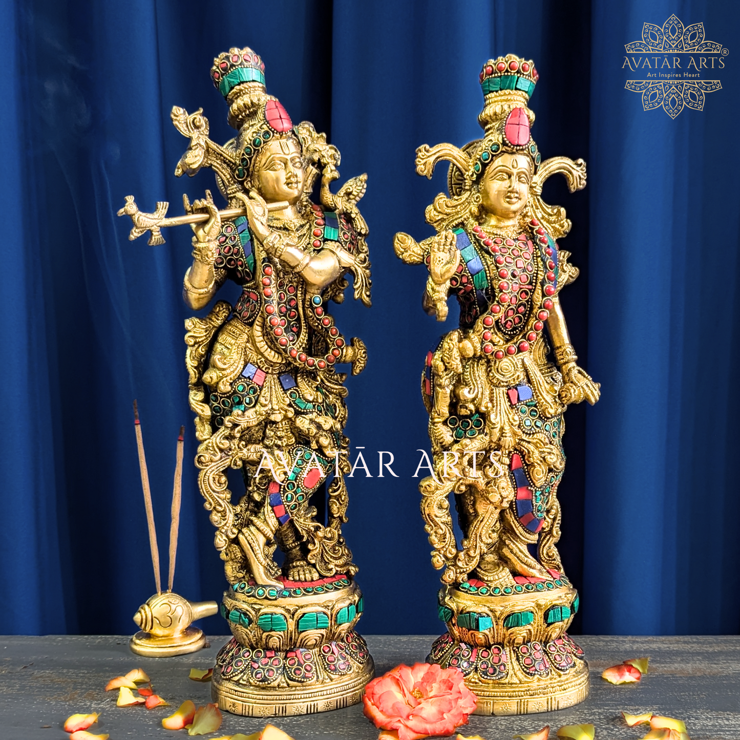 Shree Radha Krishna Idol For Daily Pooja