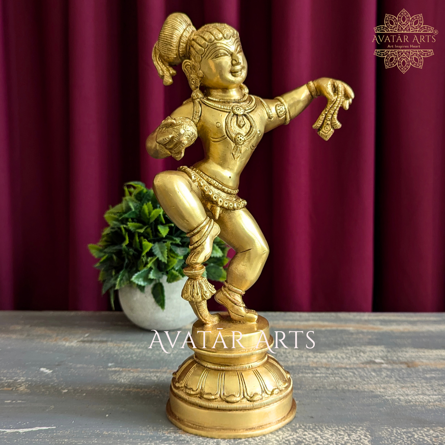 Dancing Ladoo Gopal Lord Krishna