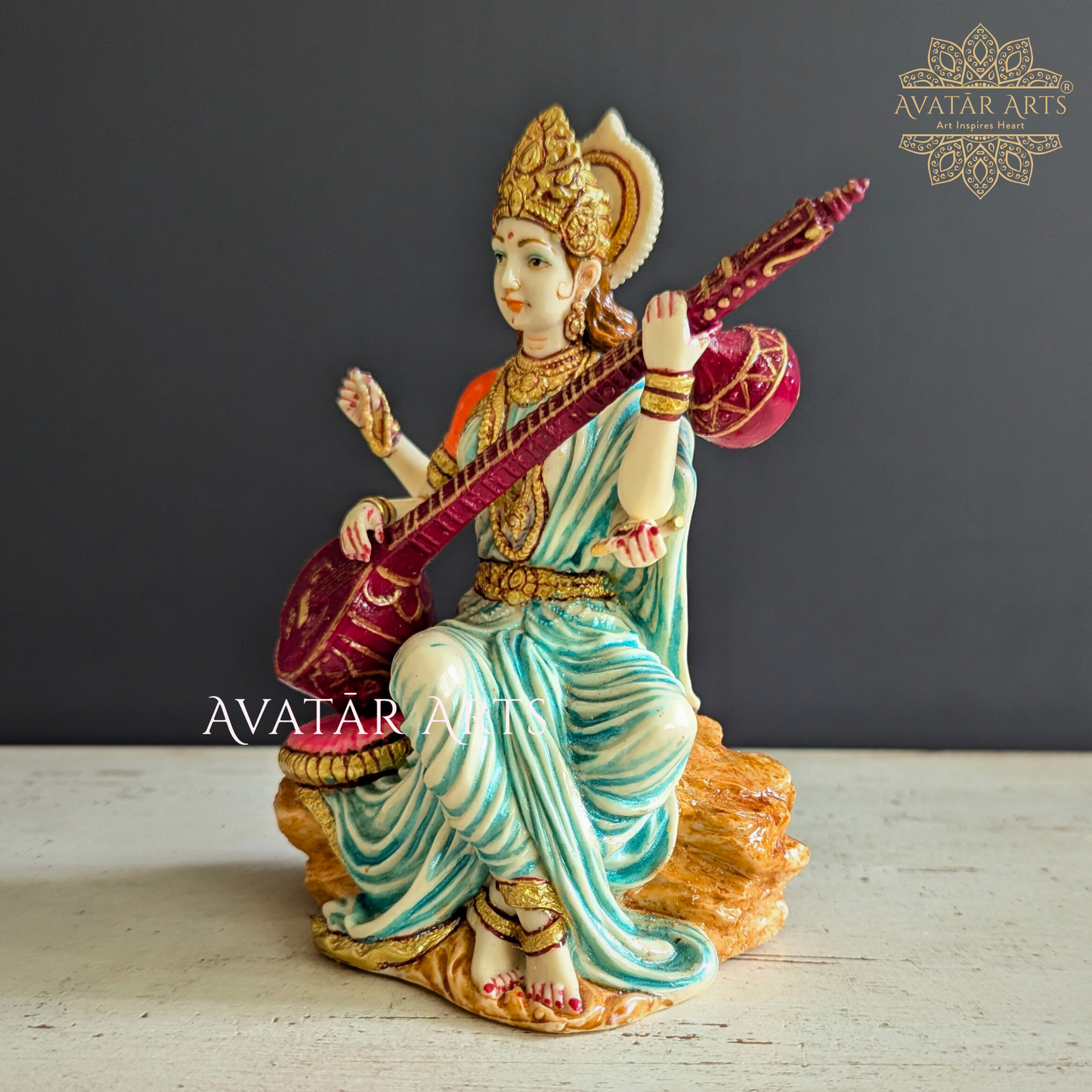 Goddess Saraswati Idol