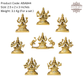 Brass Ashtalakshmi set