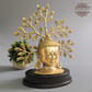 Buddha Face with Tree of Life