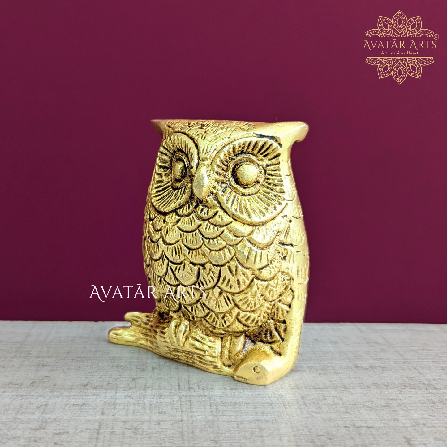 Brass Owl