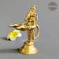 Brass Ganesha Lamp Aarti