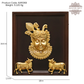 Shreenath ji with Surabhi Cows Wall frame