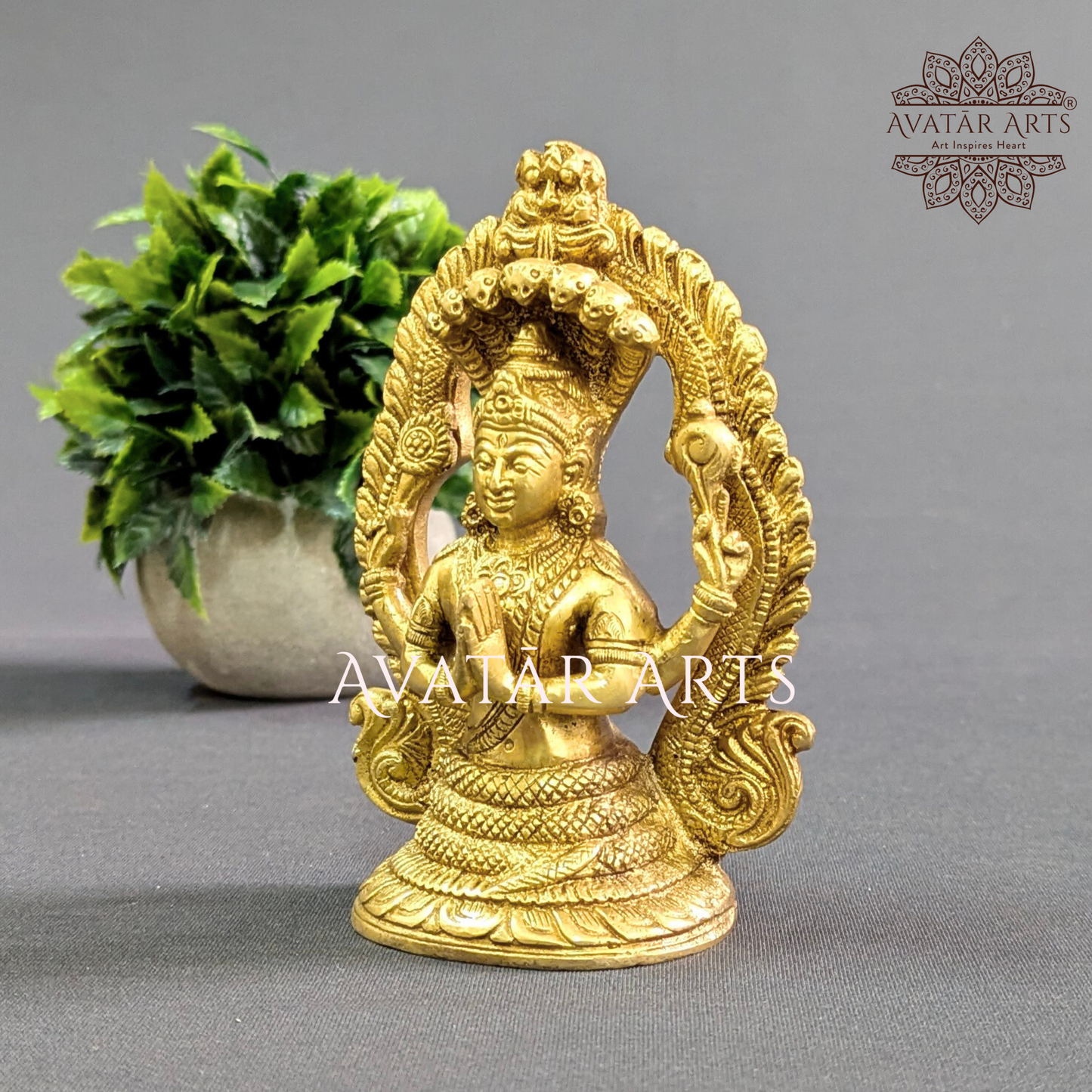 Lord Patanjali Idol in Brass