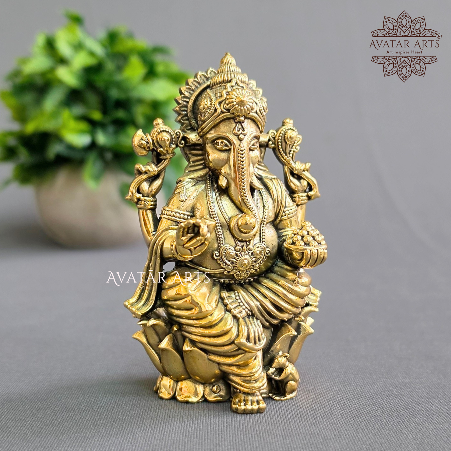 Brass Lord Ganesha
