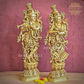 Shree Radha-Krishna Statue In Brass