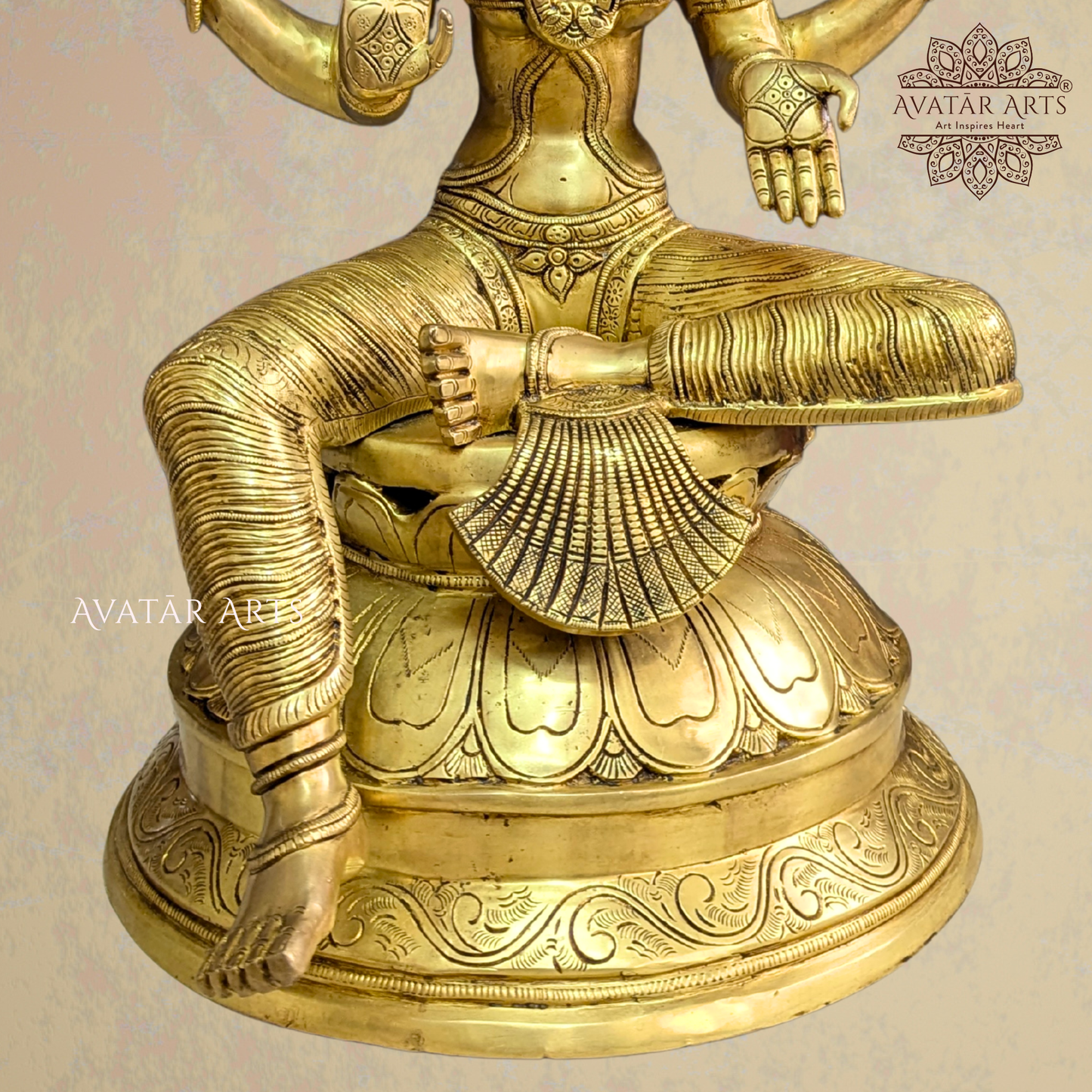 Brass Goddess Lakshmi