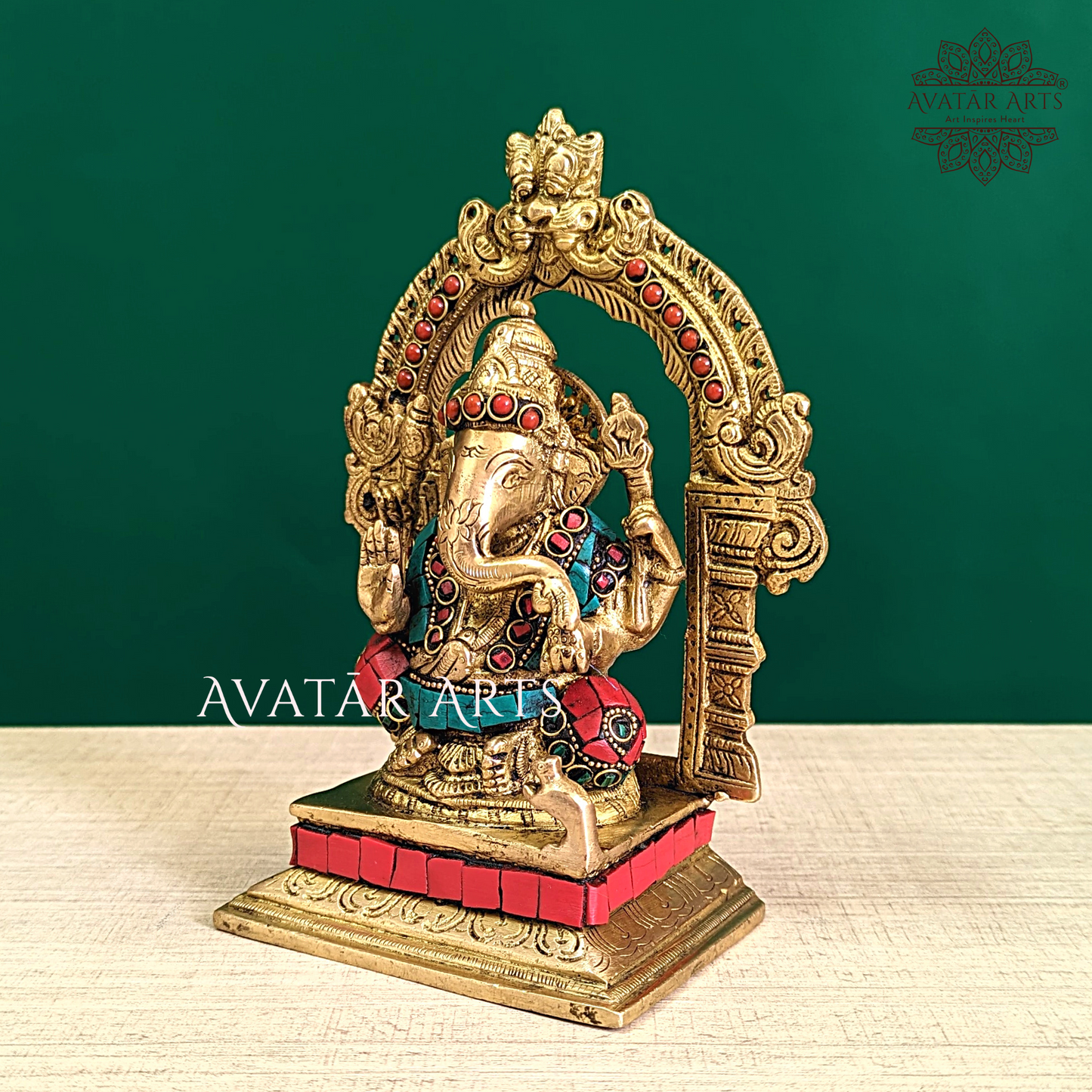 Brass Lord Ganesha for Daily Pooja