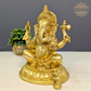 Lord Ganesha Idol In Brass For Home temple