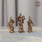 Miniature Idol of Lord Vishnu with his Consorts