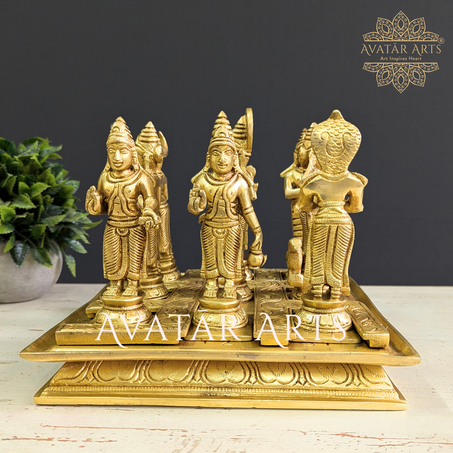 Navgraha Statue in Brass