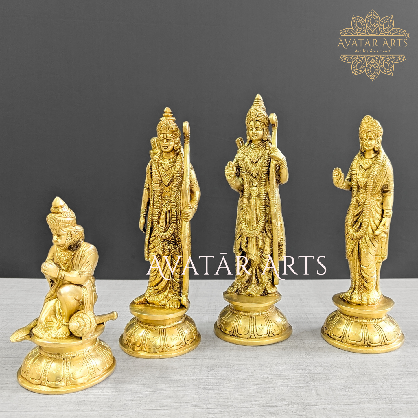 Shree Ram Darbar in Brass