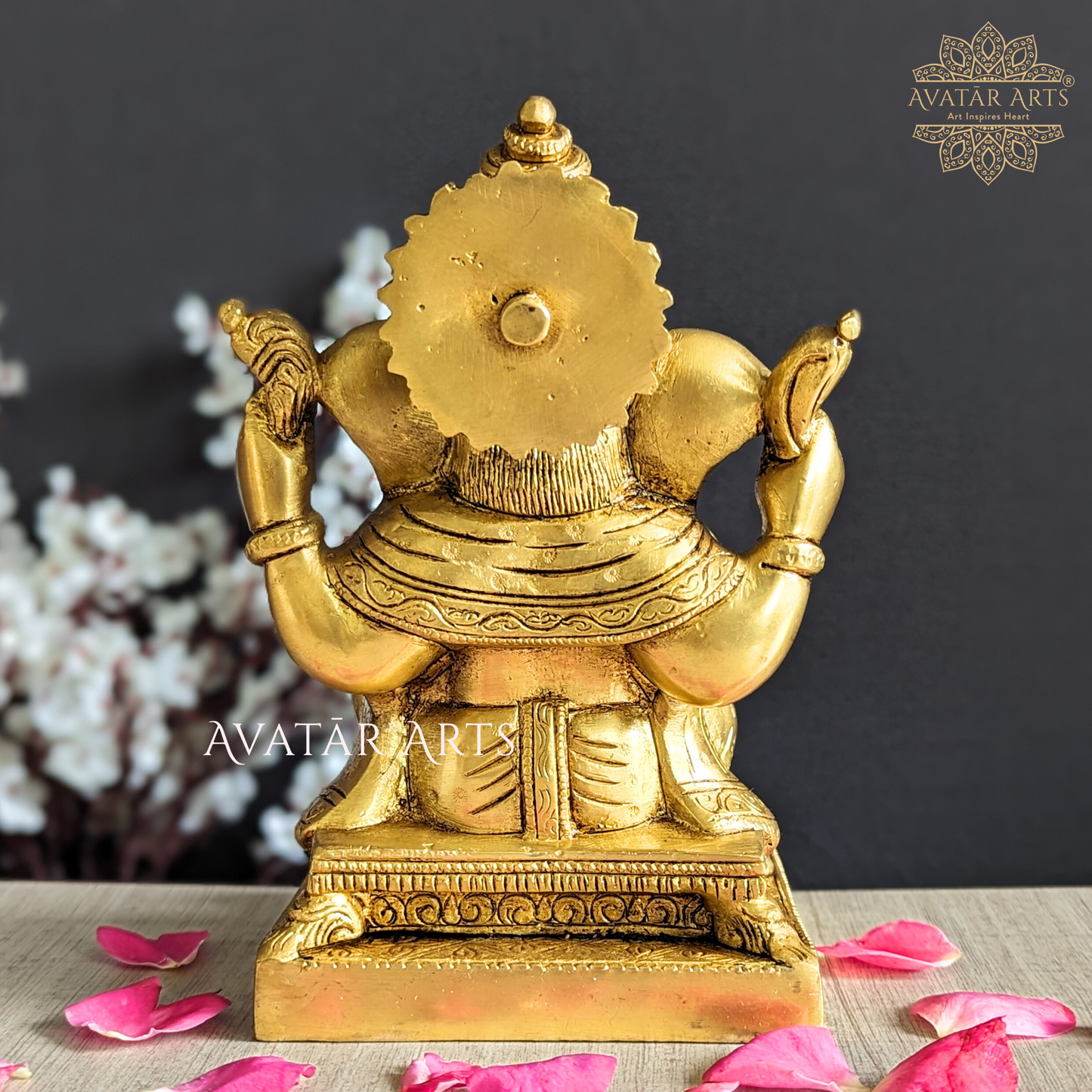 Lord Ganesha in Brass