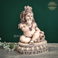 Baby Krishna Idol with Pot of Butter