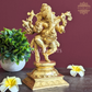 Brass Dancing Lord Ganesha idol