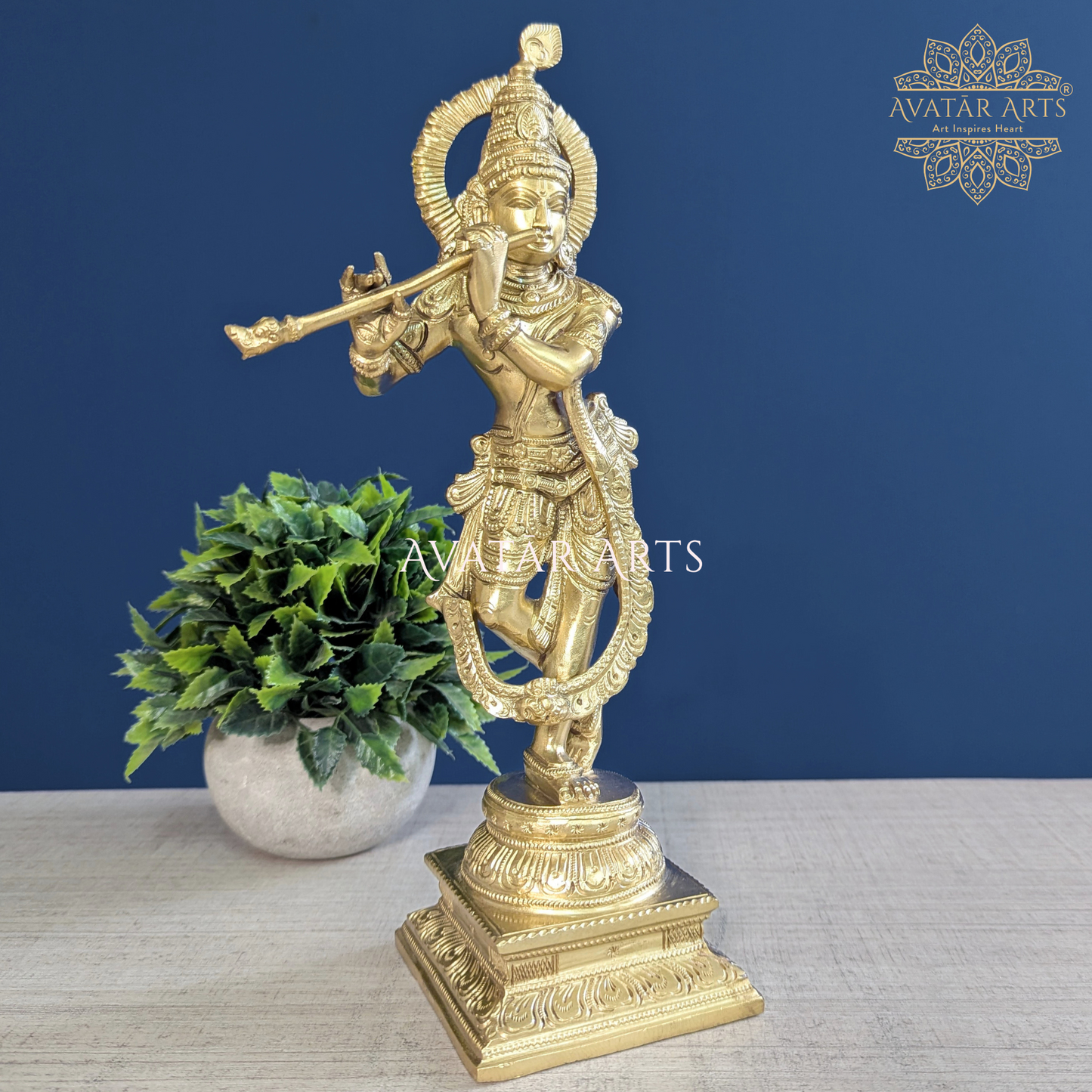 Lord Krishna Statue in Panchaloha