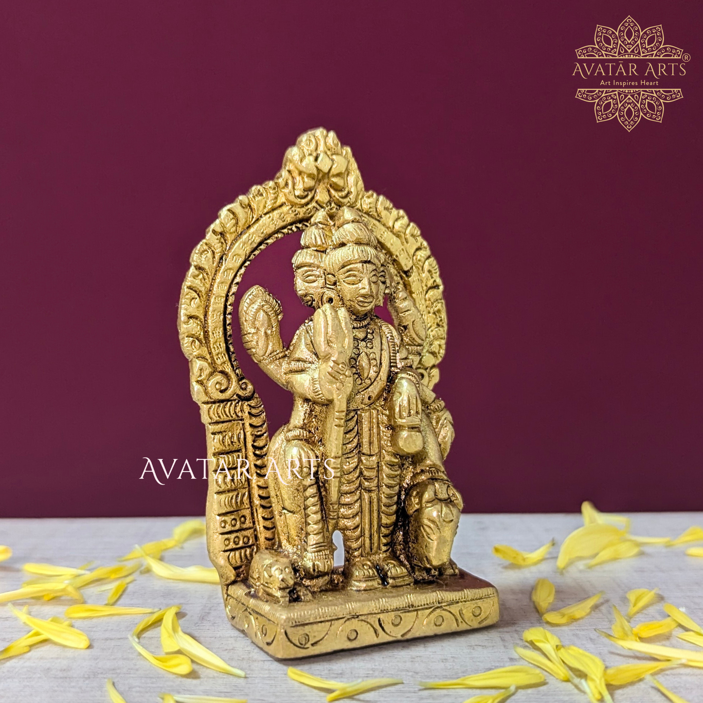 Brass Lord Dattatreya