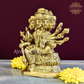 Goddess Gayathri in Brass